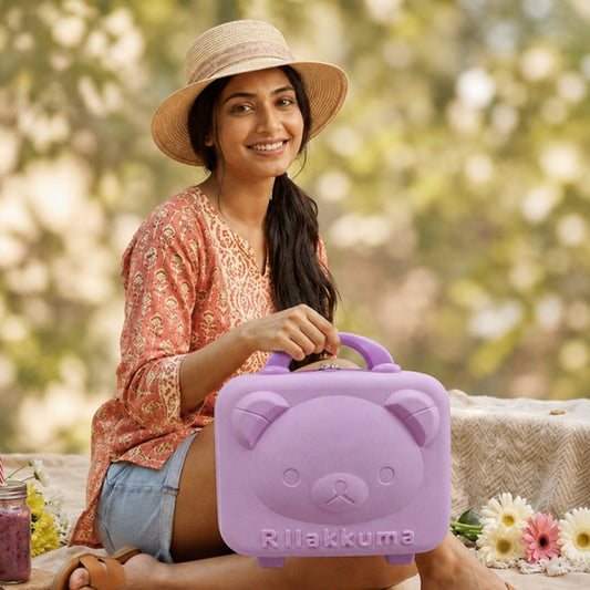 Panda Mini Suitcase (Pink)