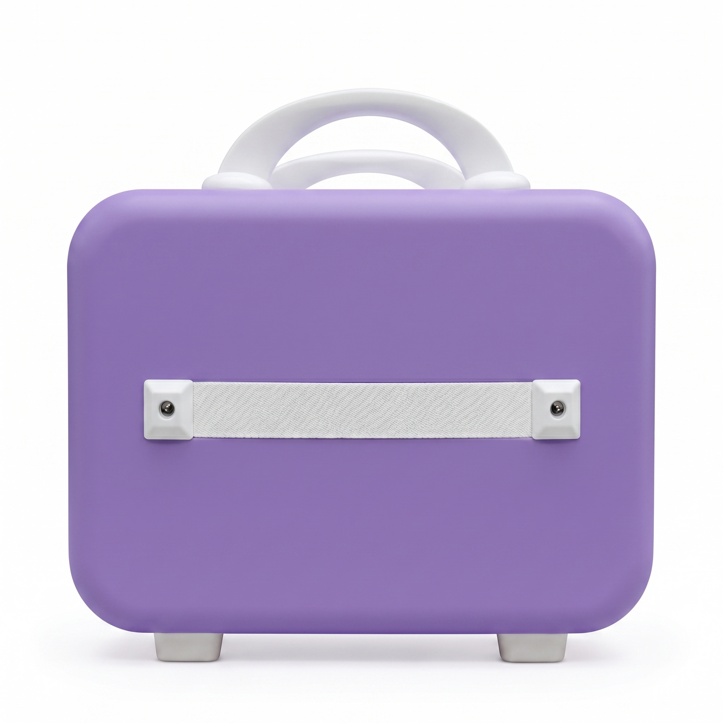 Kitty Mini Suitcase - Purple & White Combination