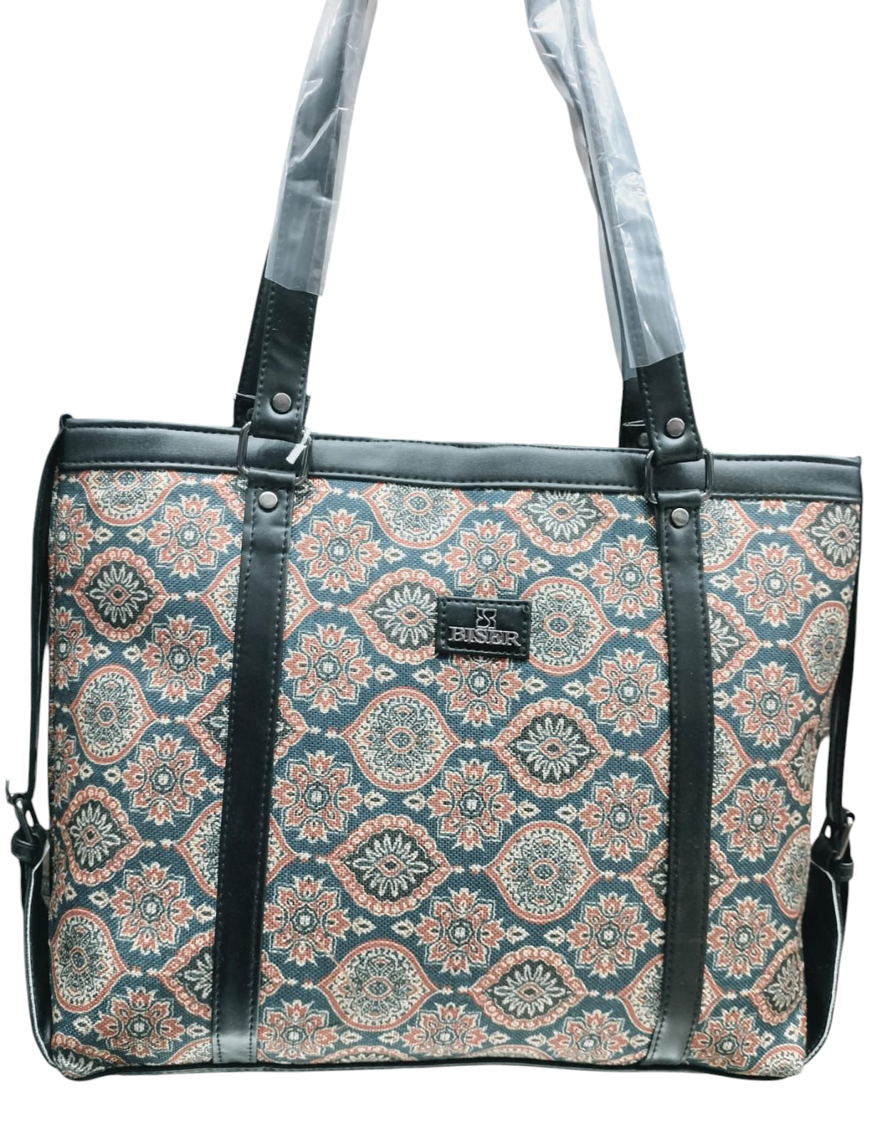 Printed Canvas Handbag