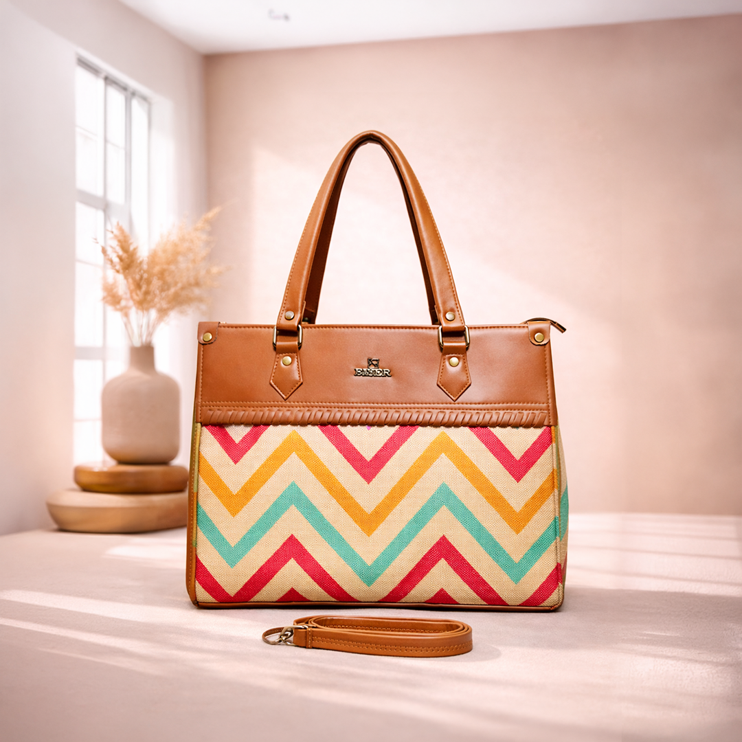 Cobbler Stitch Tote Bag