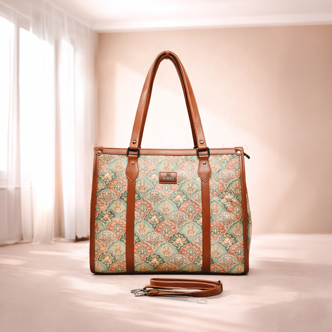 Printed Heritage Handbag