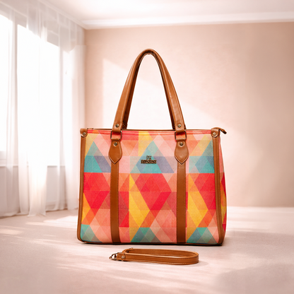 Printed Heritage Handbag
