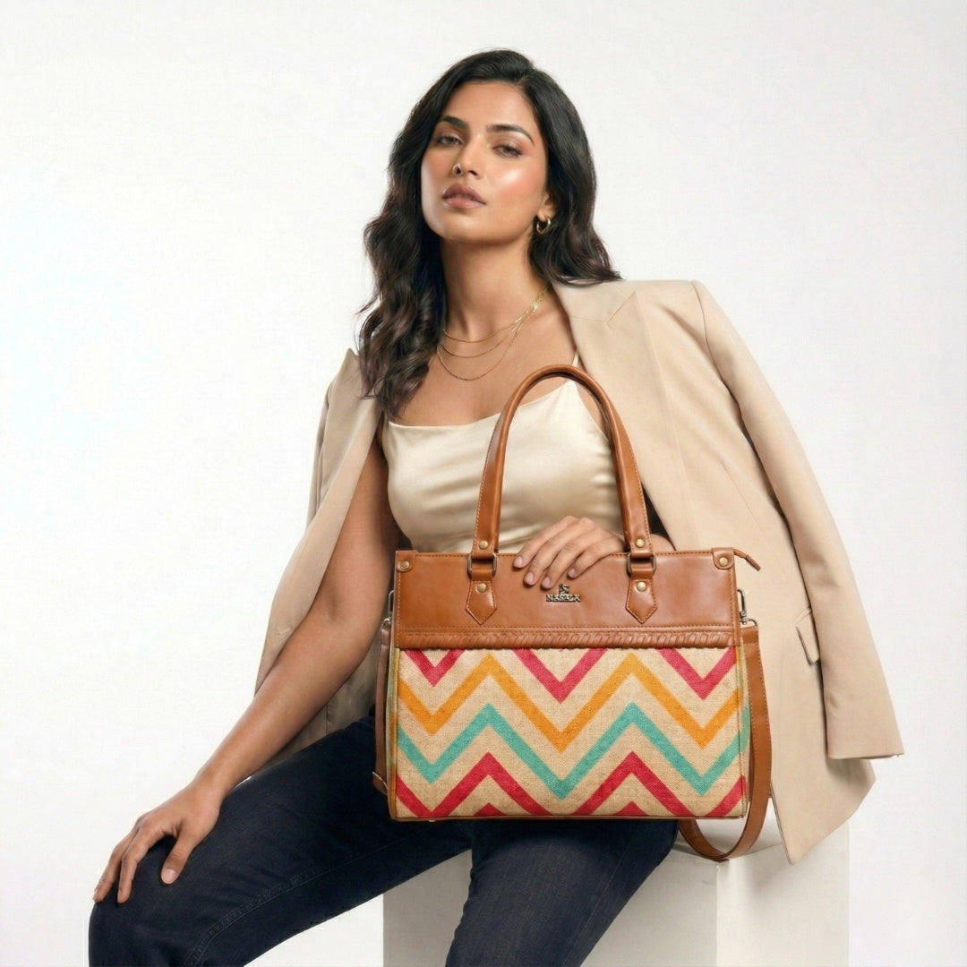 Cobbler Stitch Tote Bag