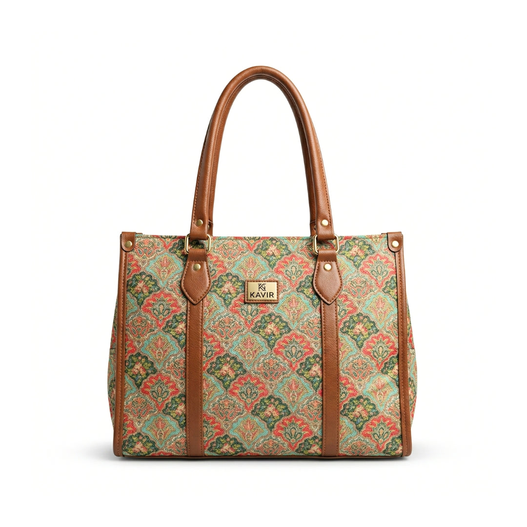 Printed Heritage Handbag