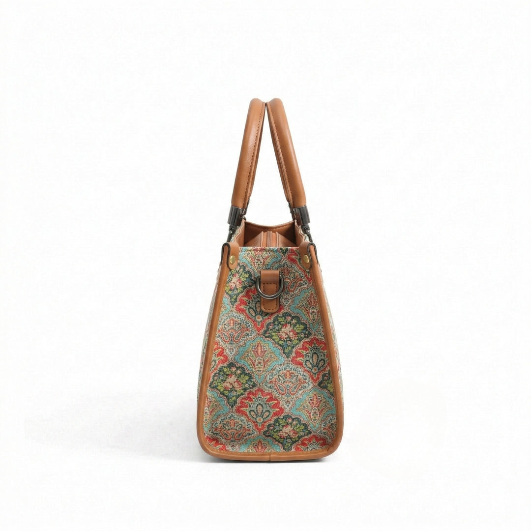 Printed Heritage Handbag
