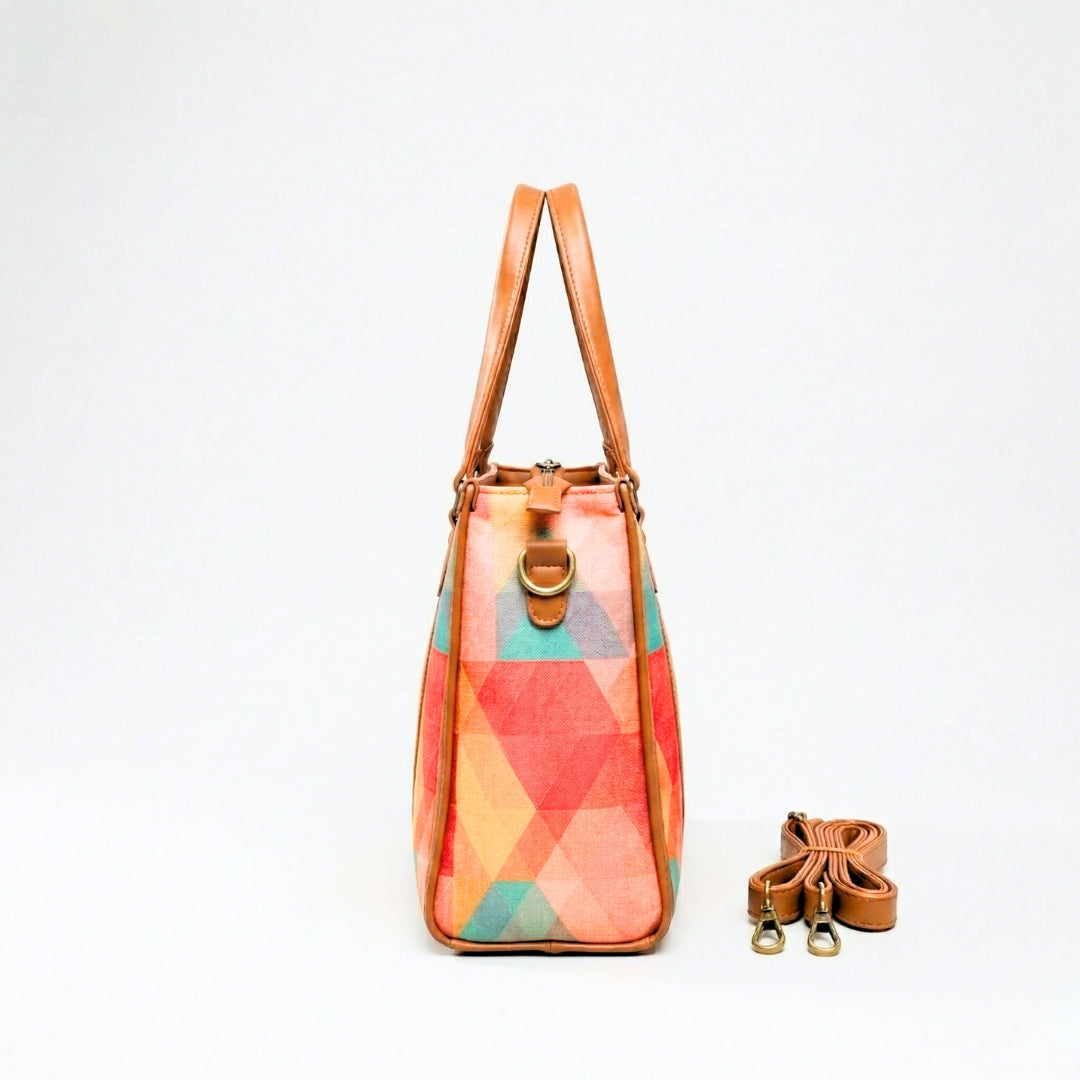 Printed Heritage Handbag