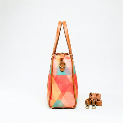 Printed Heritage Handbag
