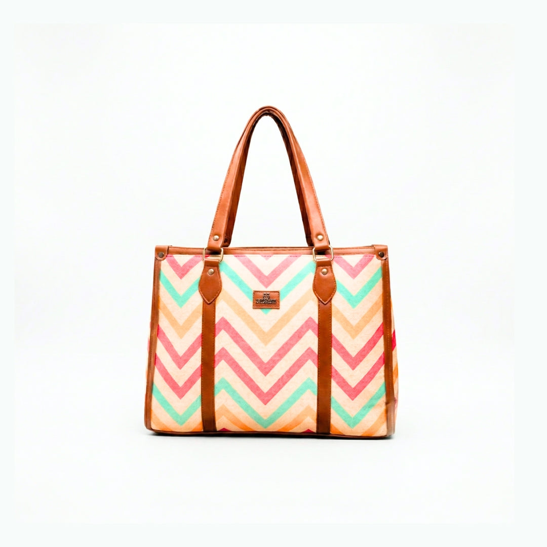 Printed Heritage Handbag