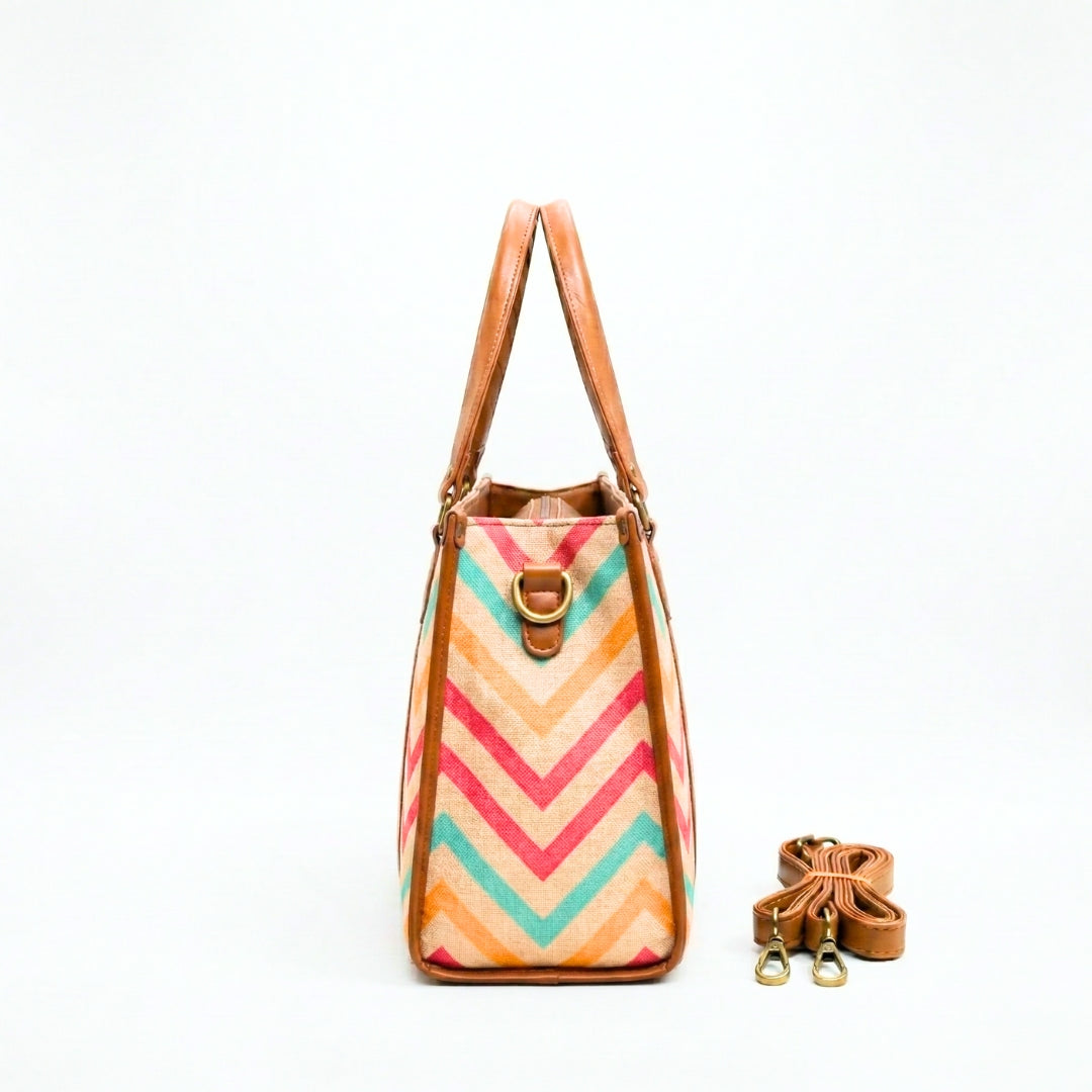 Printed Heritage Handbag