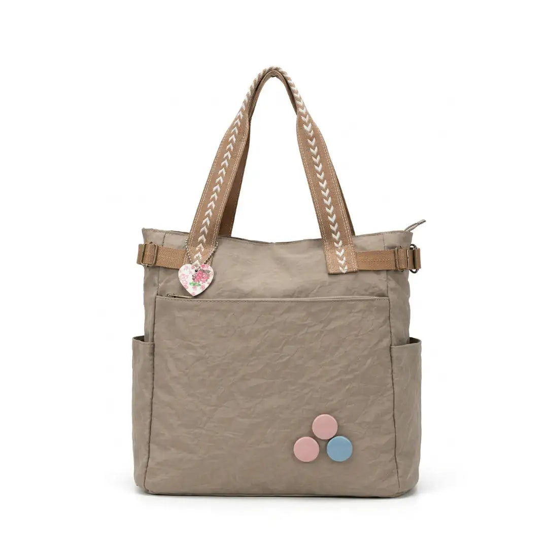 Versatile Vertical Tote Bags (Brown)