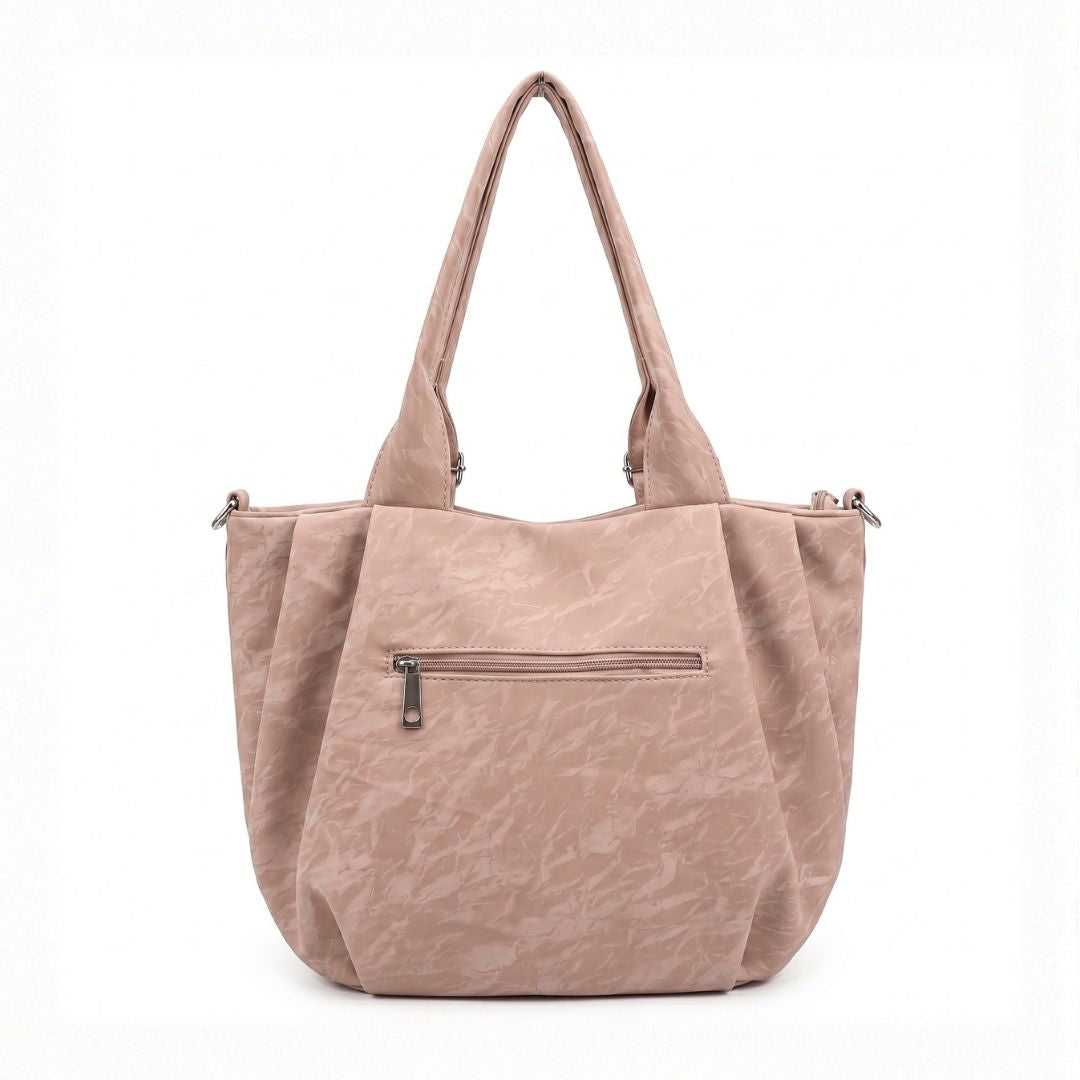 Versatile Round Base Tote Bags (Peach)