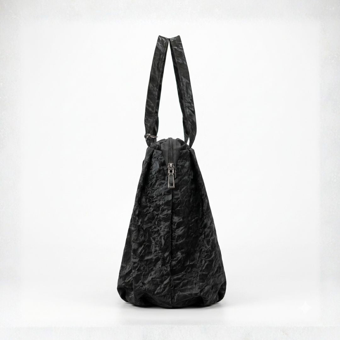 Versatile Vertical Tote Bags (Black)