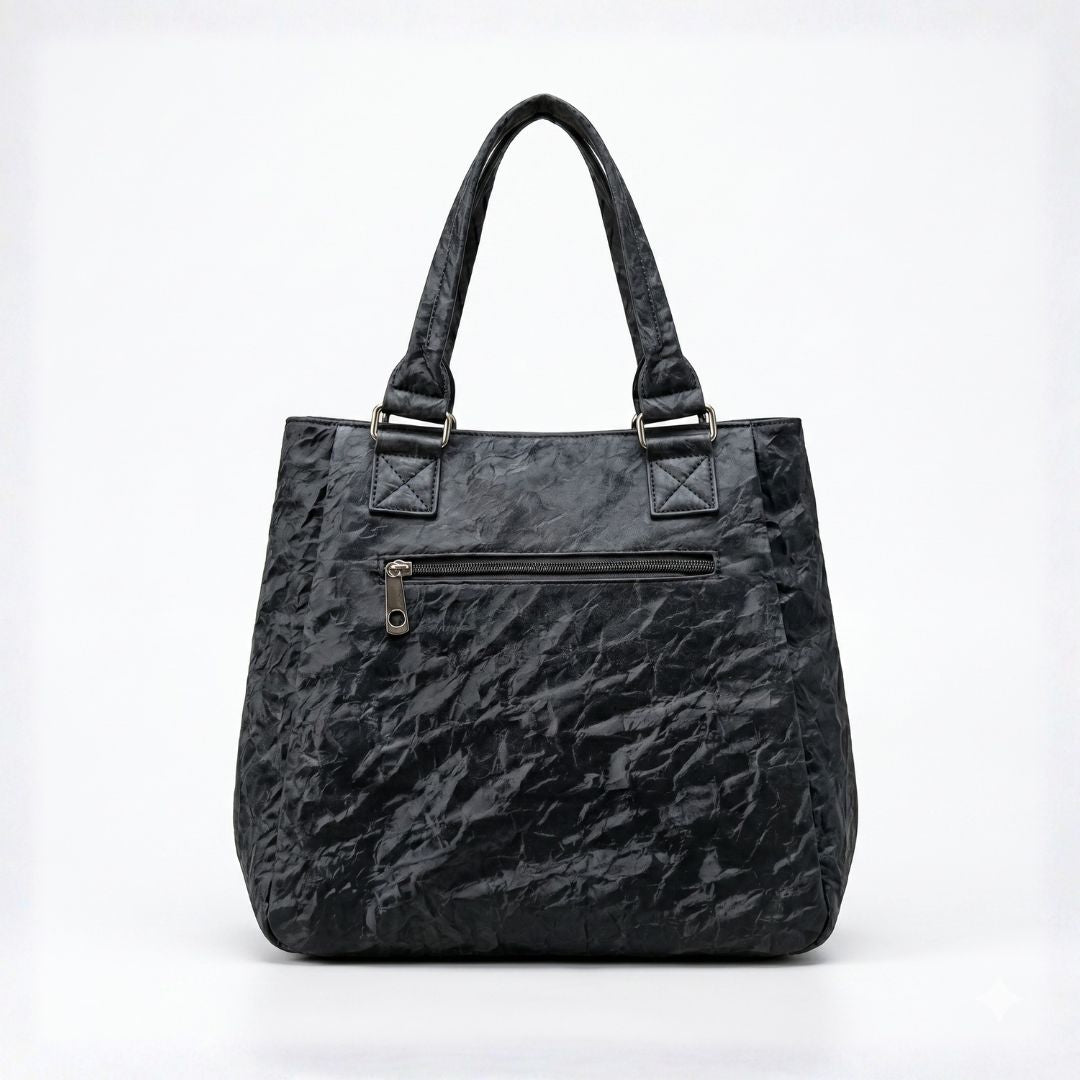 Versatile Vertical Tote Bags (Black)
