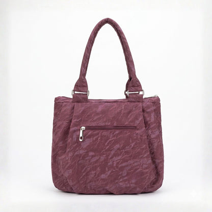 Versatile Round Base Tote Bags (Maroon)