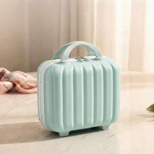 Square Mini Suitcase (Pista Green)