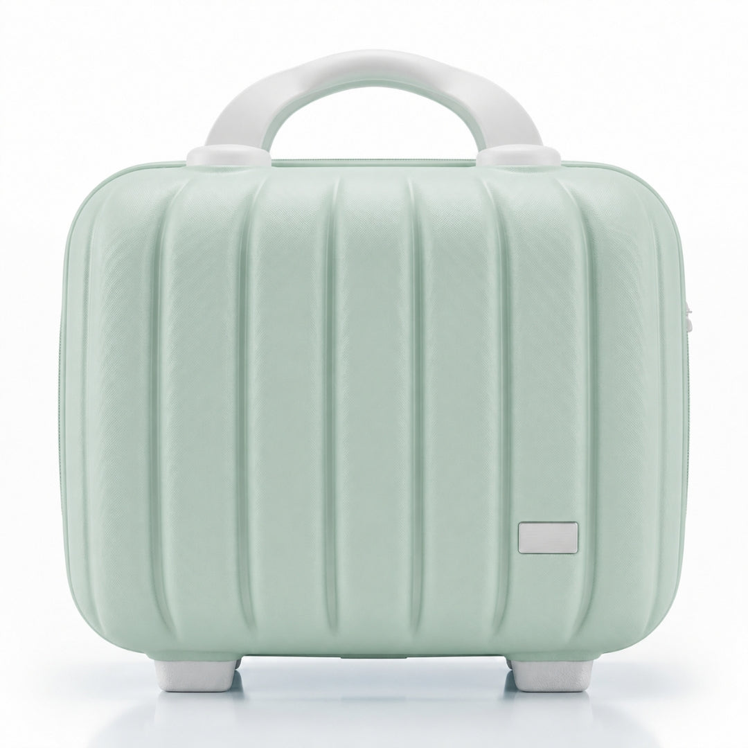 Stripes Mini Suitcase (Pista Green)