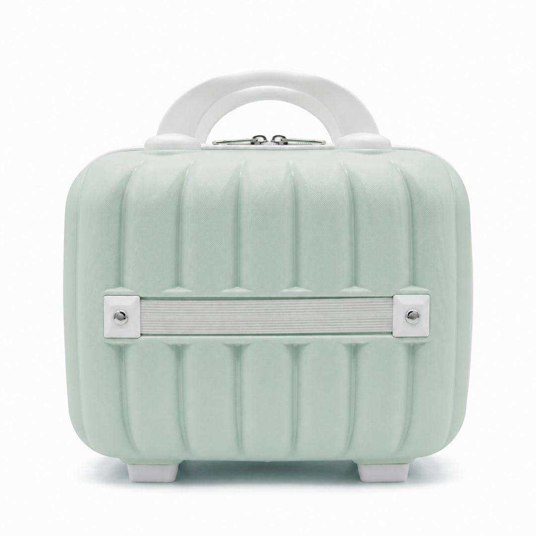 Stripes Mini Suitcase (Pista Green)