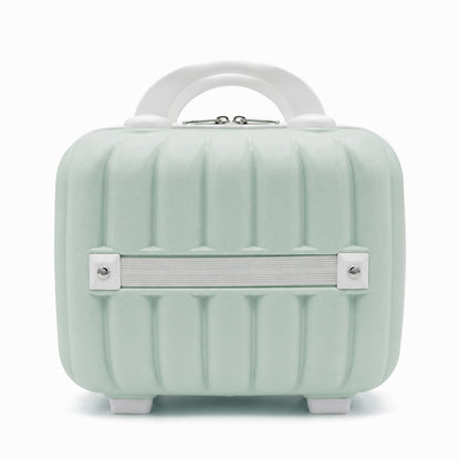 Stripes Mini Suitcase (Pista Green)