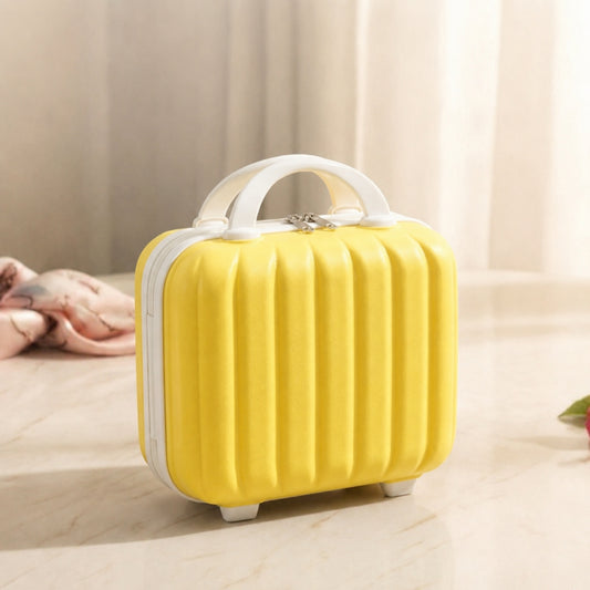 Stripes Mini Suitcase (Yellow)