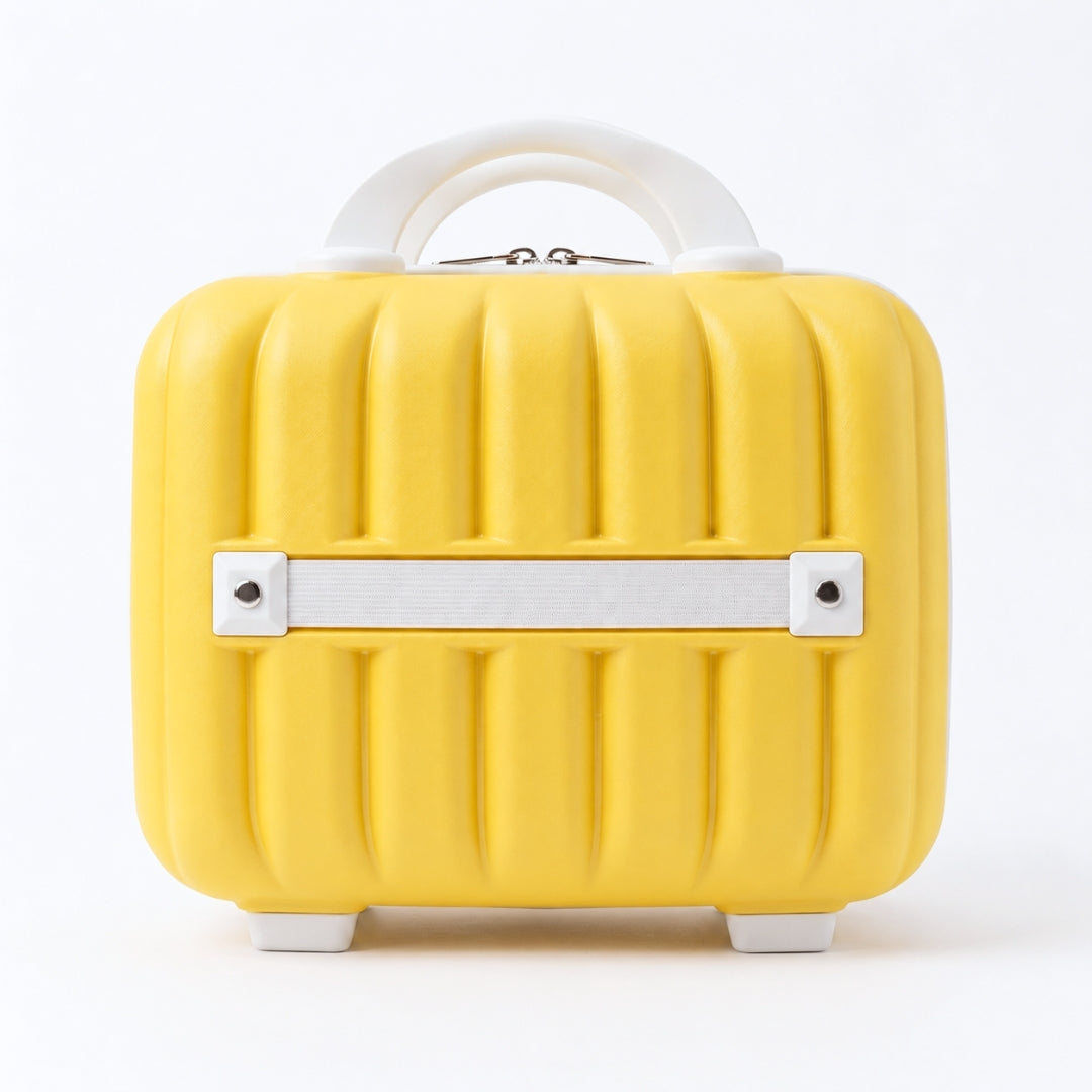 Stripes Mini Suitcase (Yellow)