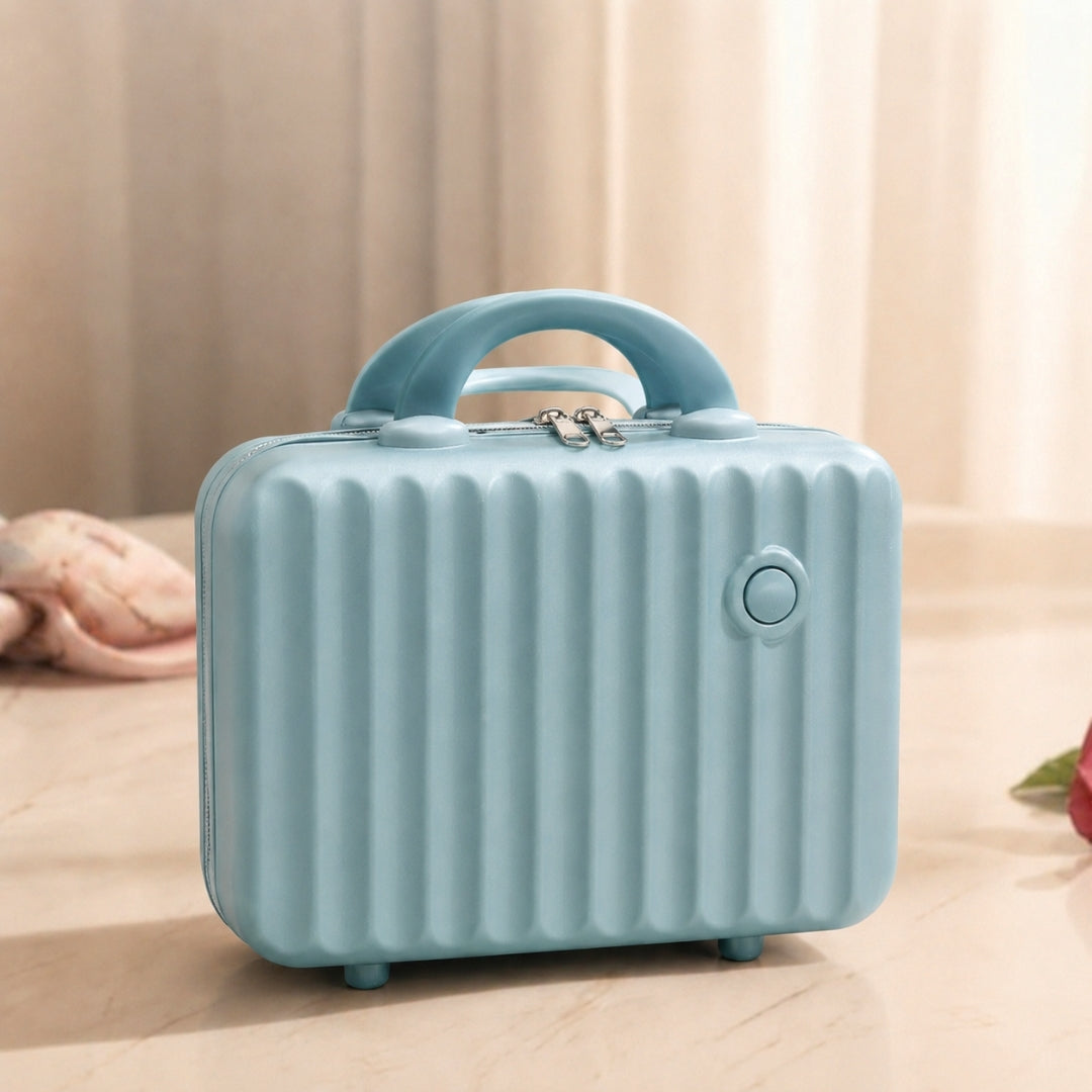 Square Mini Suitcase (Blue)