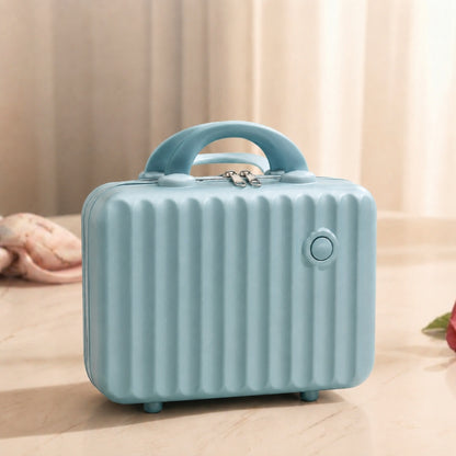 Square Mini Suitcase (Blue)