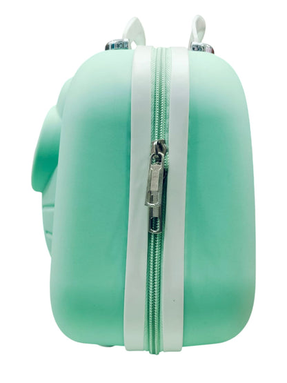 Mint Green Kitty Mini Suitcase - Image 4