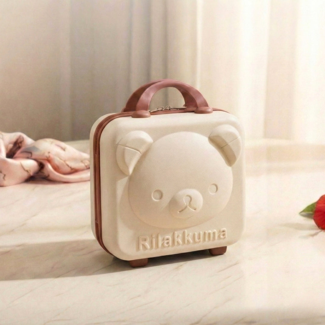 Adorable Bear Mini Suitcase