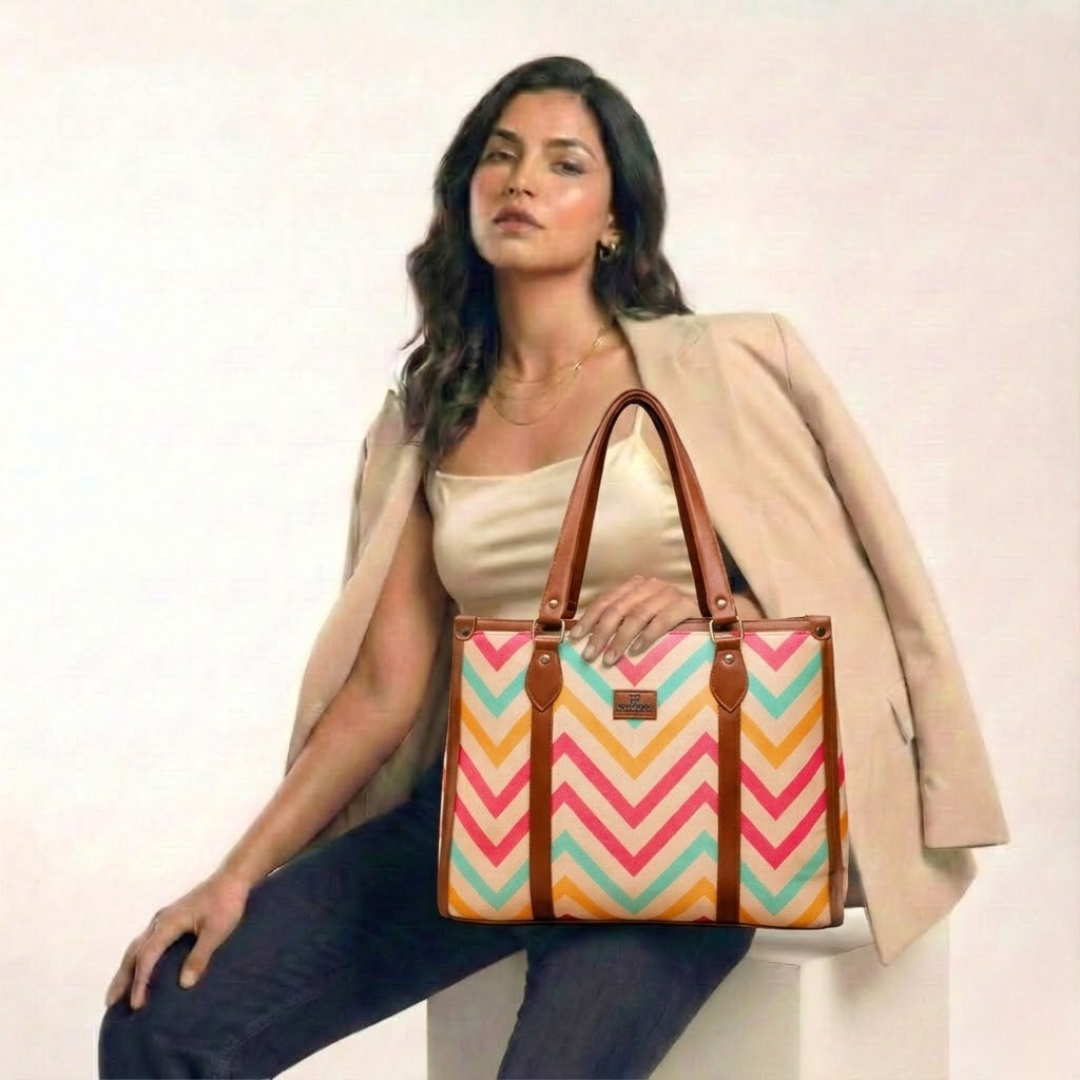 Printed Heritage Handbag