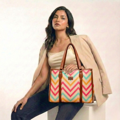 Printed Heritage Handbag