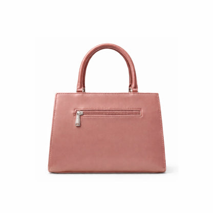 Floral Printed Handbag - Detachable Sling