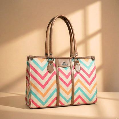 Printed Heritage Handbag