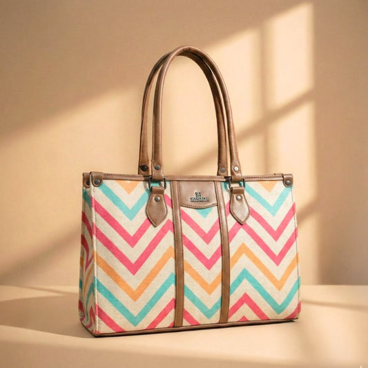 Printed Heritage Handbag