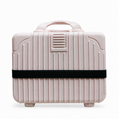Stripes Mini Suitcase (Light Pink)