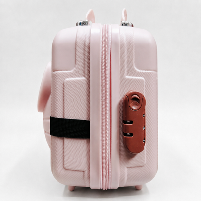 Stripes Mini Suitcase (Light Pink)