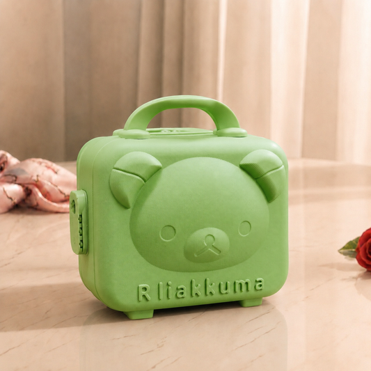 Panda Mini Suitcase (Green)