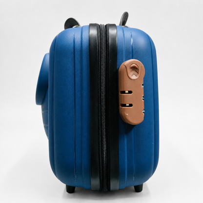 Stripes Mini Suitcase - (Blue & Black)