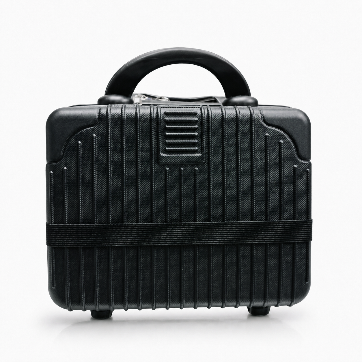 Stripes Mini Suitcase (Black)