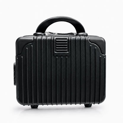 Stripes Mini Suitcase (Black)