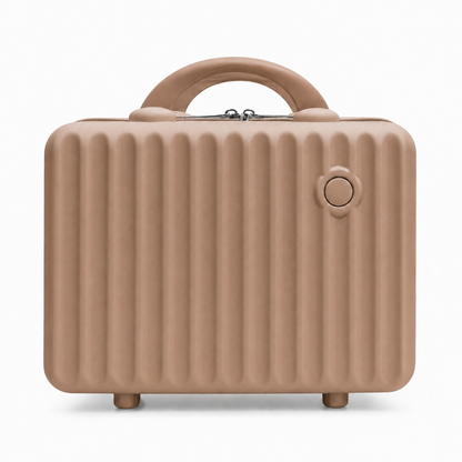 Square Mini Suitcase (CAMEL)