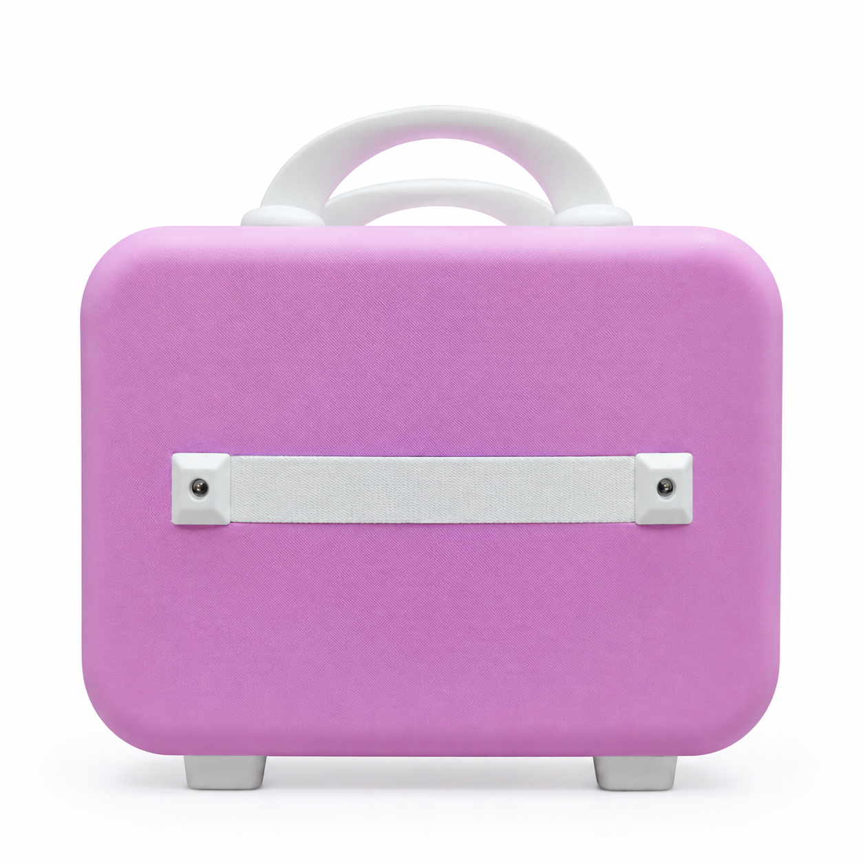 Kitty Mini Suitcase - Pink & White Combination