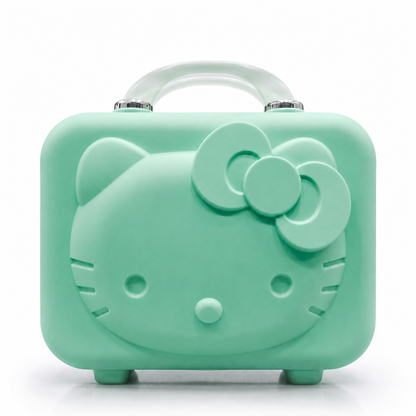 Kitty Mini Suitcase (Mint Green)