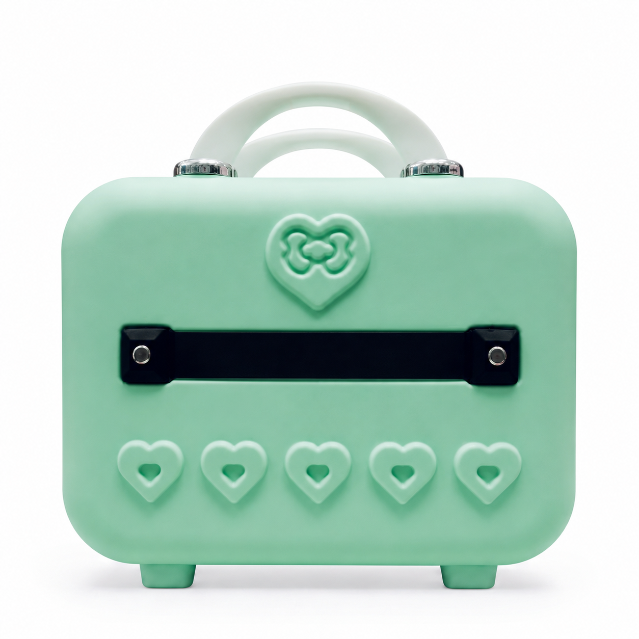 Kitty Mini Suitcase (Mint Green)