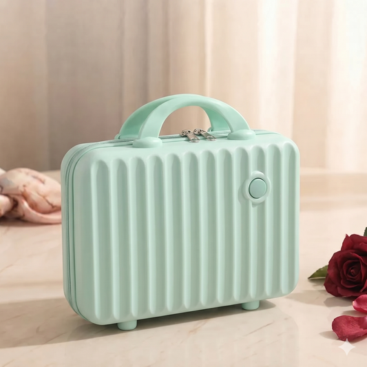 Square Mini Suitcase (Mint Green)