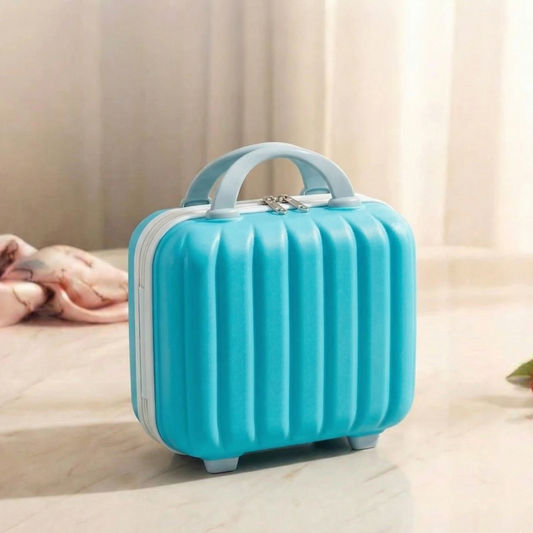Stripes Mini Suitcase (Teel)