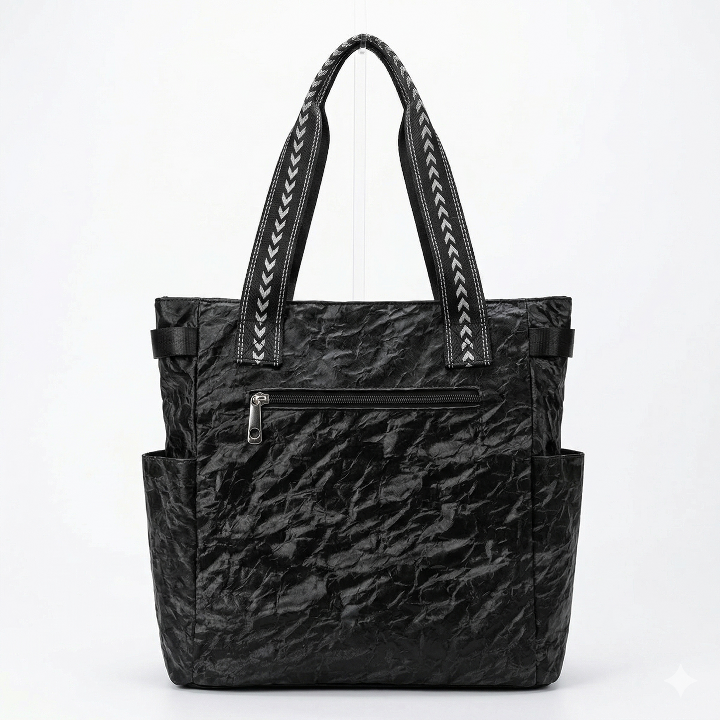 Versatile Round Base Tote Bags (Black)