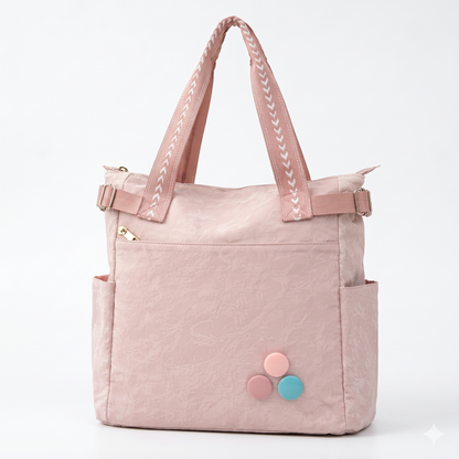 Versatile Vertical Tote Bags (Peach)