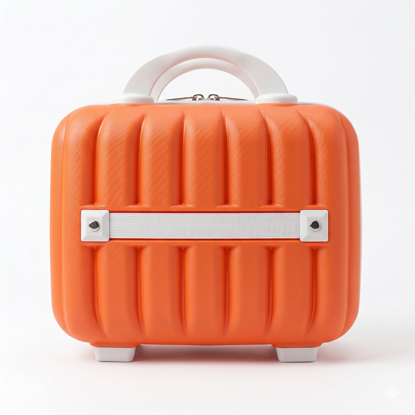 Stripes Mini Suitcase (Orange)