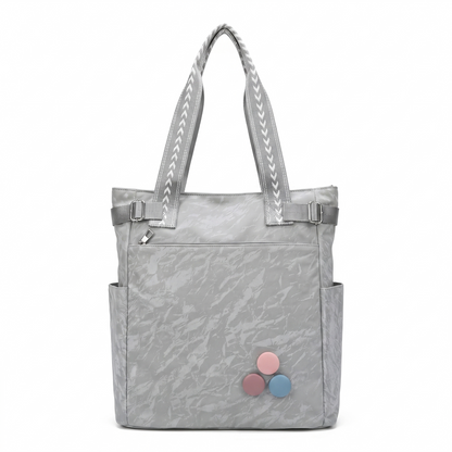 Versatile Vertical Tote Bags (Silver Grey)