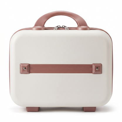 Panda Mini Suitcase - Creme & Brown Combination